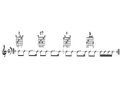 Exemple tab rythmique 1