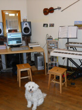 Le studio à Nancy en décembre 2010... et Elliot
