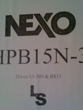 HP RS15 & LS500