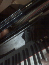 Mon piano Yamaha, le coeur de mes compositions...