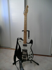 ma guitare Fender telecaster custom personnalisée