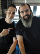 Hanging out with Mr. Steve Earle