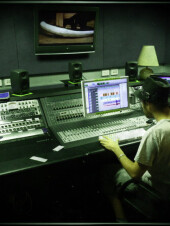In the studio @Griffith Film School in Brisbane (2011)