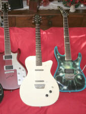 mes principales guitares