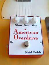 American Overdrive Pedal Metal Pedals