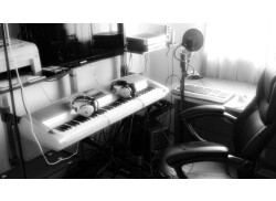 the studio