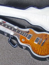 gibson trans amber  cordier alu faber