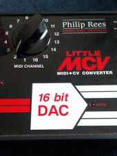 Philip Rees Little MCV (MIDI  CV/Gate pour le Moog Source)