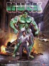 " Incredible Hulk ", compositing + illustration numérique (création personnelle)