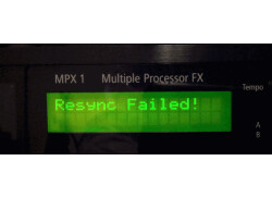 MPX1 Error Lock