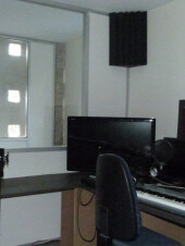 studio avec isolation accoustique