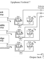 Firebird 7 Epiphone wiring diagram