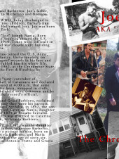Joe Nania cd liner notes