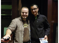 with Andy Mckee