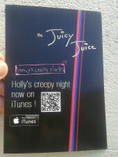 Flyer du groupe The Juicy Juice.