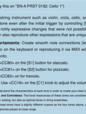 Integra-7 Articulation SN-A Solo Strings