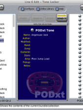 Pod XT tone via Line6 Edit
