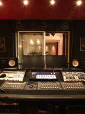 La Régie du studio d'enregistrement Montmartre Recording