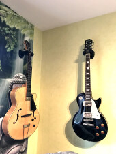 Godin 5th avenue Jazz & Epiphone type Gibson Les Paul