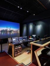 Studio de mixage 7.1, designé et construit à Shanghai en 2016