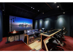 Studio de mixage 7.1, designé et construit à Shanghai en 2016